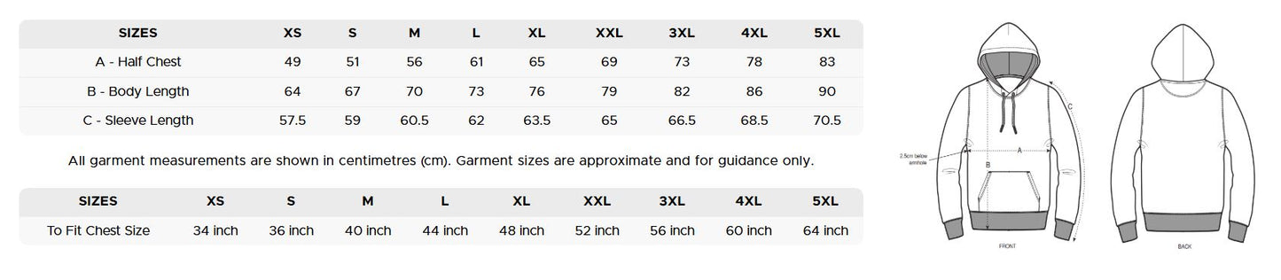 The 26 Club 'Classic' Hoodie - Black