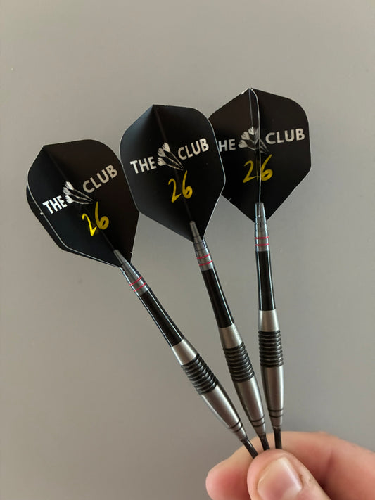 The 26 Club Signature Black Standard Flights (Set)