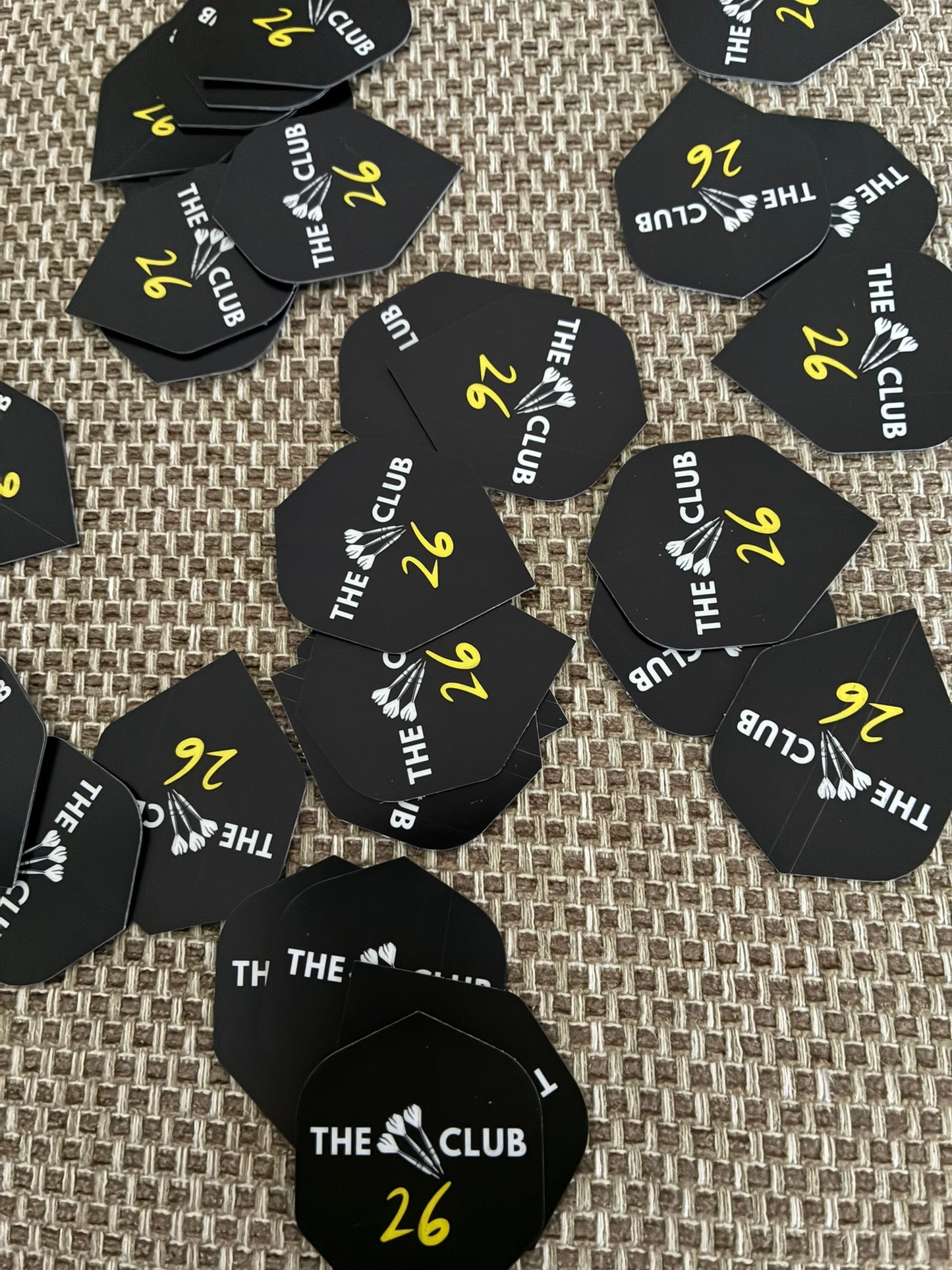 The 26 Club Signature Black Standard Flights (Set)