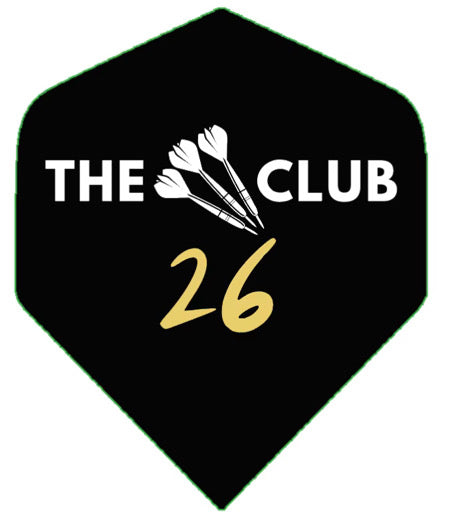 The 26 Club Signature Black Standard Flights (Set)